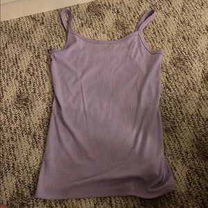 No Boundaries Purple Fitted Sleeveless Camisole